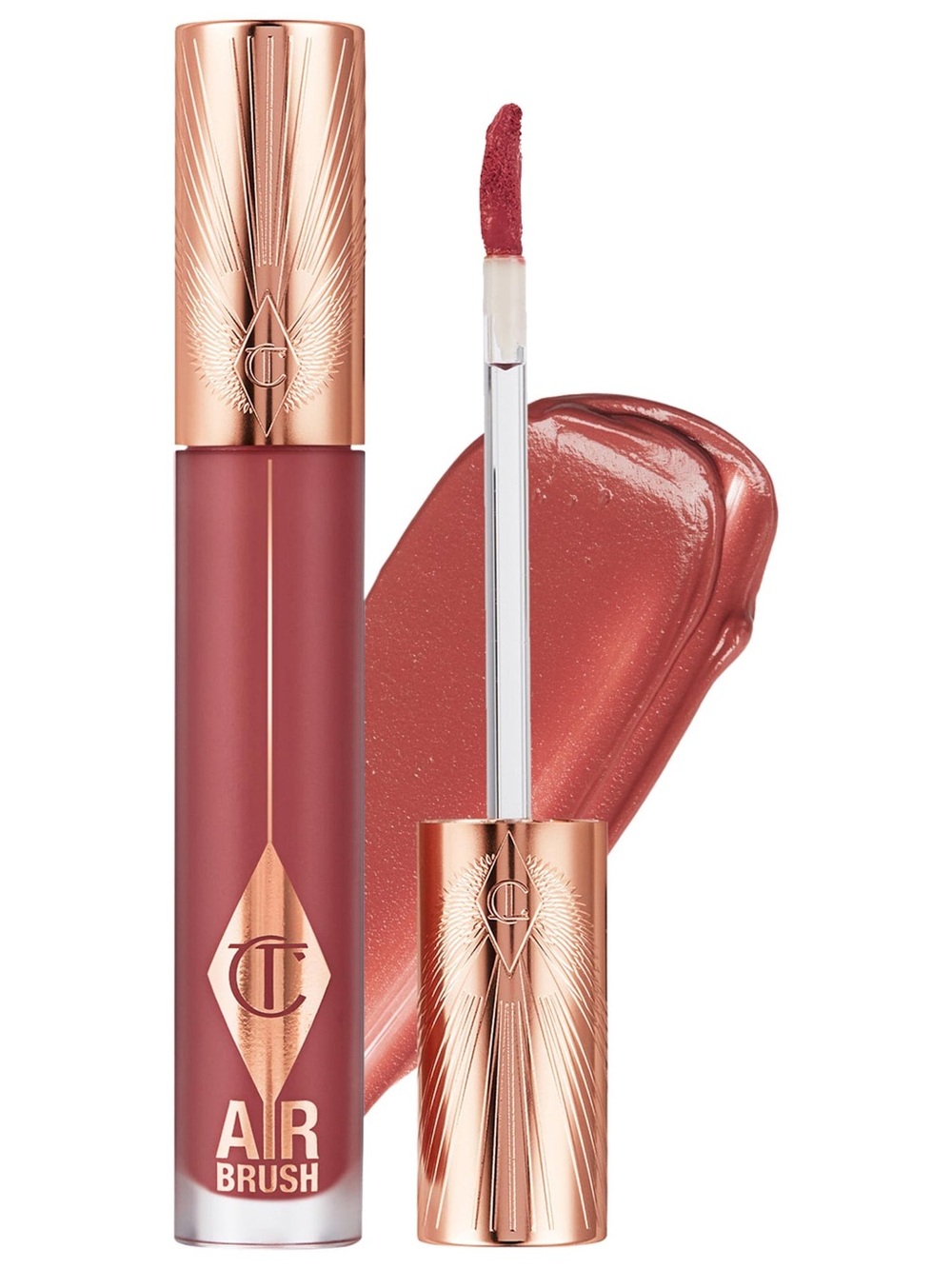 Charlotte Tilbury Airbrush Flawless Lip Blur : Pillow Talk Medium Blur